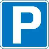 Parking place — UK road sign