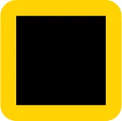 Diversion route symbol: square — UK road sign